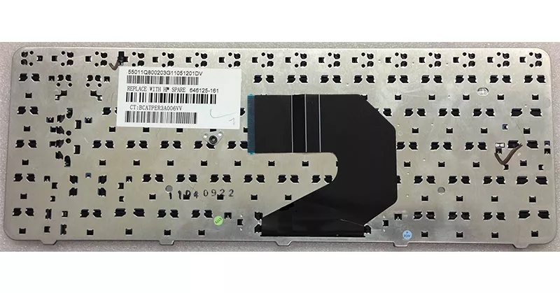 Teclado compatible para port&aacute;til HP G4 / G6-1000 / G43 / Cq43 / Cq57 / 630 / 650 Series Negro