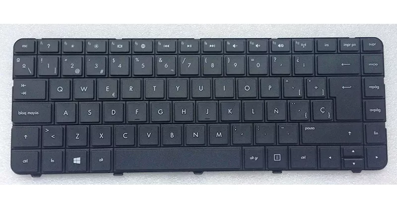 Teclado compatible para port&aacute;til HP G4 / G6-1000 / G43 / Cq43 / Cq57 / 630 / 650 Series Negro