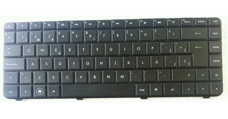 Teclado compatible para port&aacute;til HP cq42 / g42  negro