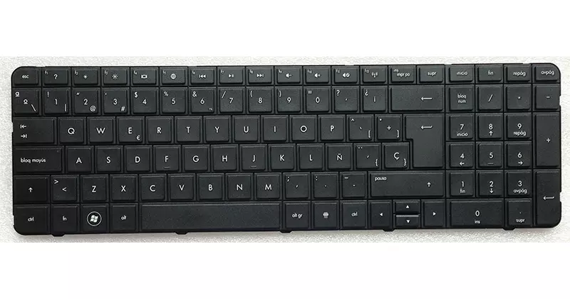 Teclado compatible para port&aacute;til HP Pavilion g7 / g7-1000 / g7-1100 negro / Bajo pedido