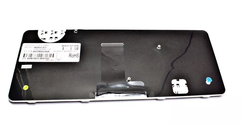 Teclado compatible para port&aacute;til HP cq20 / cq20-100 / 2230s series / negro