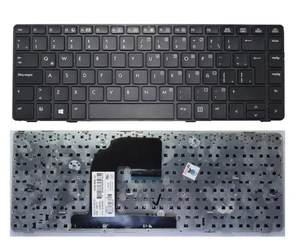Teclado compatible para port&aacute;til HP Elitebook 8460p / 8460w Probook 6460b/ 6470b /6475b con marco