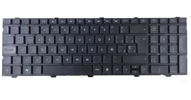 Teclado compatible para port&aacute;til HP Probook 4540 / 4540s negro sin marco