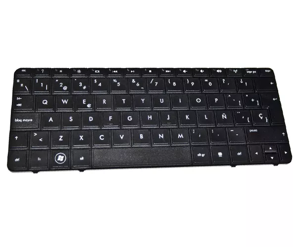 Teclado compatible para port&aacute;til HP cq10 / Mini 210 / 110-3000 / negro faja normal