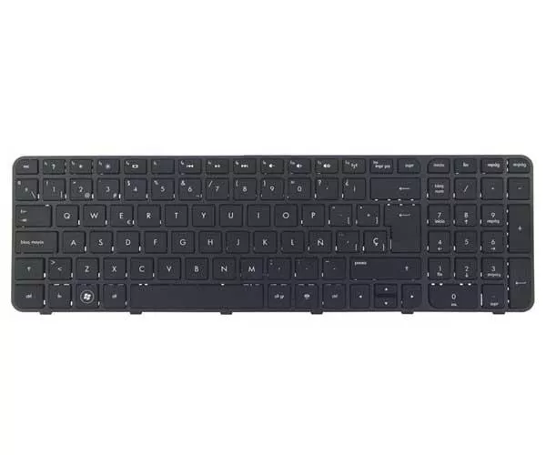 Teclado compatible para port&aacute;til HP g6-2000 negro con marco