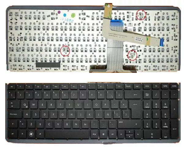 Teclado compatible para port&aacute;til HP envy 17-3000 / 17-3200 / 17t-3000