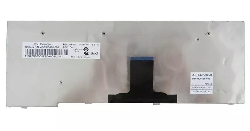 Teclado compatible para port&aacute;til LENOVO s10-3  negro
