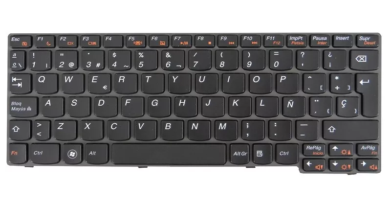 Teclado compatible para port&aacute;til LENOVO s10-3  negro