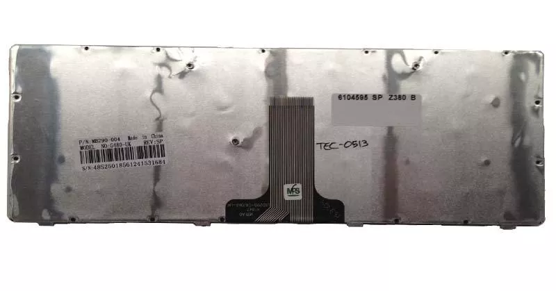 Teclado compatible para port&aacute;til LENOVO z380/ z480/ z485/ g480/ g485 negro