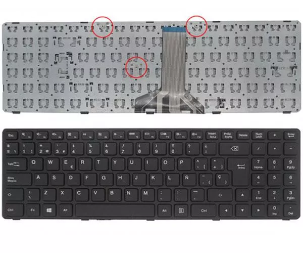 Teclado compatible para port&aacute;til LENOVO IdeaPad 100-15ibd / B50-50 series negro