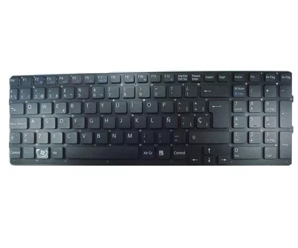 Teclado compatible para port&aacute;til SONY vpc-eb series negro sin marco