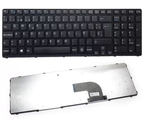 Teclado compatible para port&aacute;til SONY sve15 / sve17 series negro