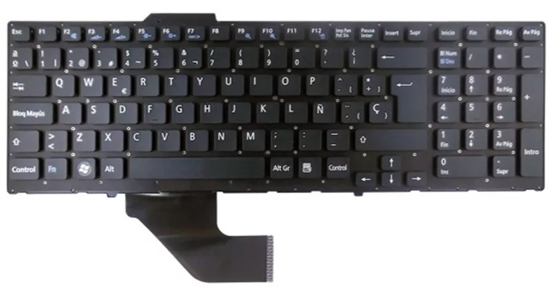 Teclado compatible para port&aacute;til SONY Vaio vpcf / vpcf11 / vpcf12 / vpcf13