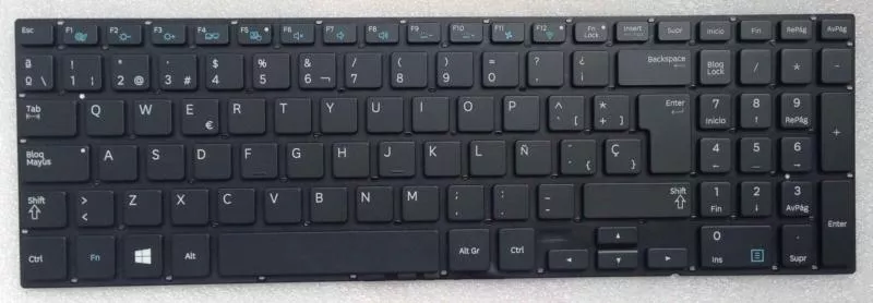 Teclado compatible para port&aacute;til SAMSUNG 770z5e retroiluminado