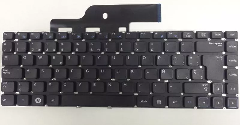 Teclado compatible para port&aacute;til SAMSUNG np300 / np300e5a / np300v5a negro