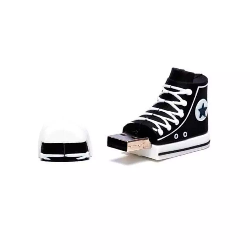 Pendrive Tech One Tech USB 2.0 / 32Gb / Zapatilla Reverse Black / TEC5149-32