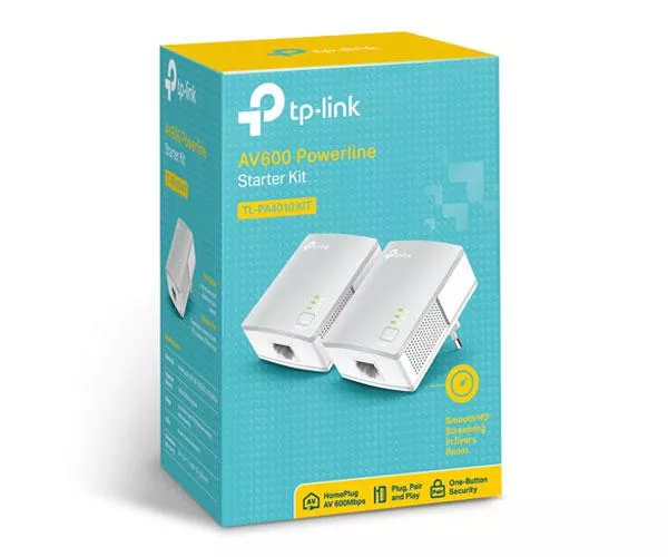 PLC TL-PA4010KIT Av600 Pack 2 uds / 600Mbps / TP-Link