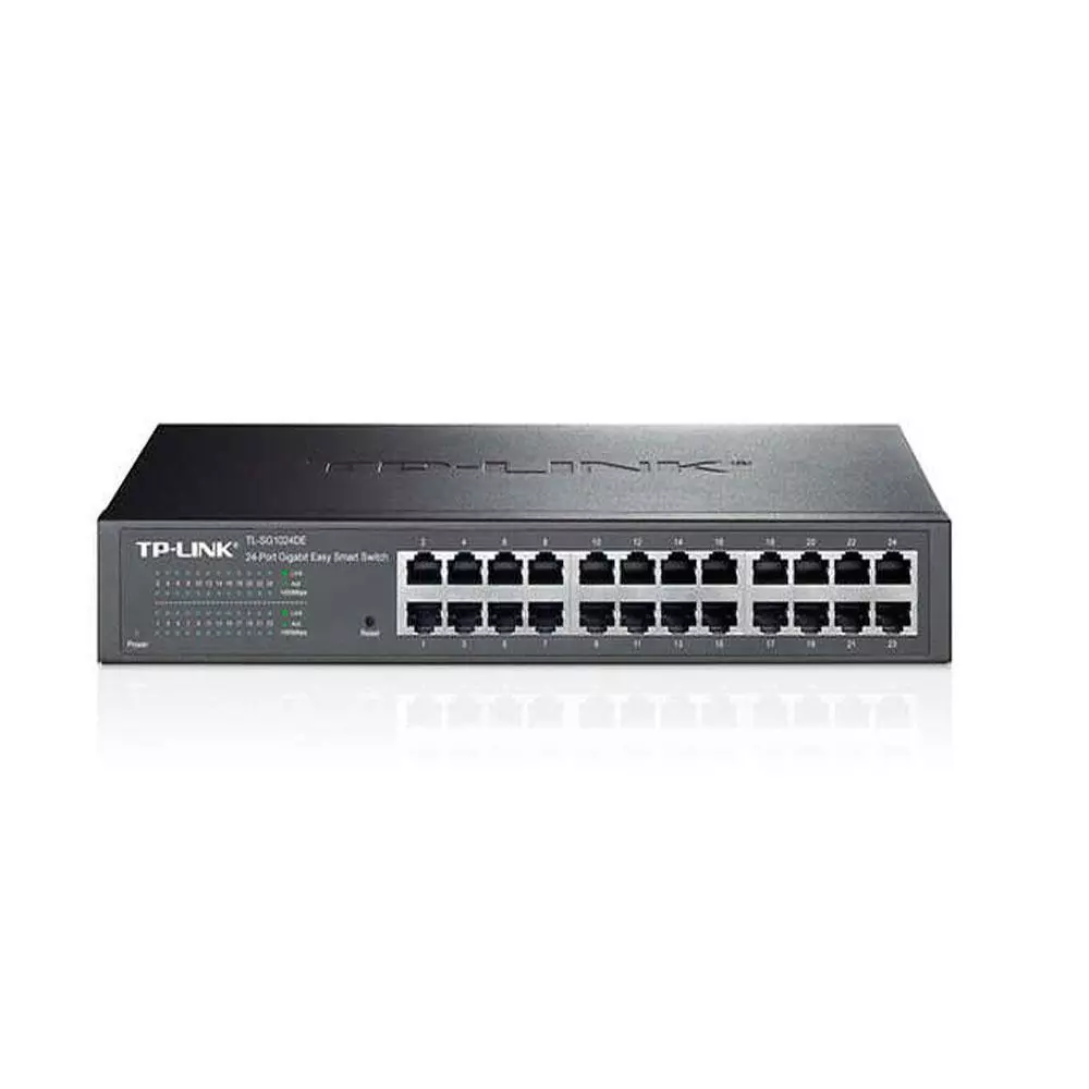 Switch 24p 10/100/1000 Gigabit TP-Link / TL-SG1024DE / Rack 19" / Easy Smart