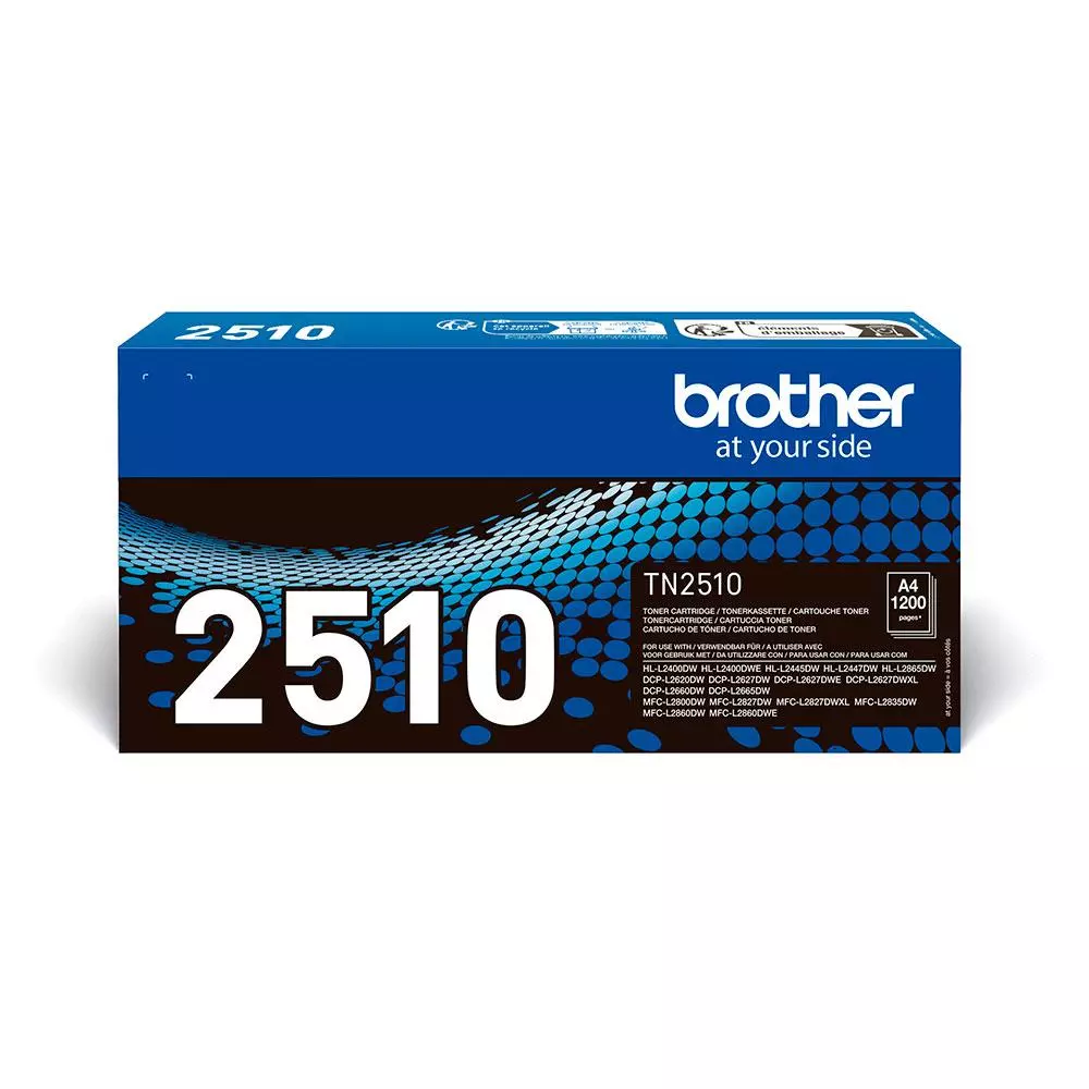 Toner Original BROTHER TN2510 Negro 1.200 Pag