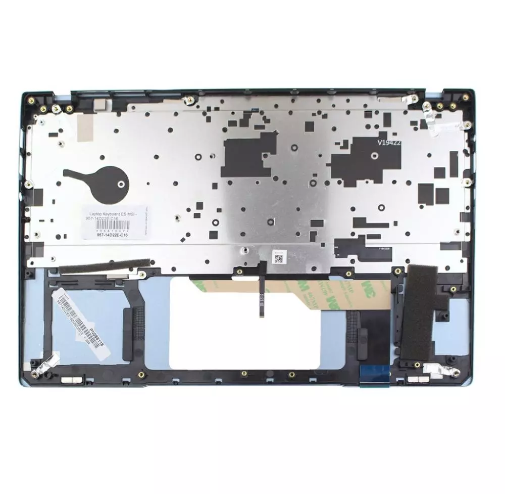 Top case + Teclado compatible para port&aacute;til MSI Modern 14