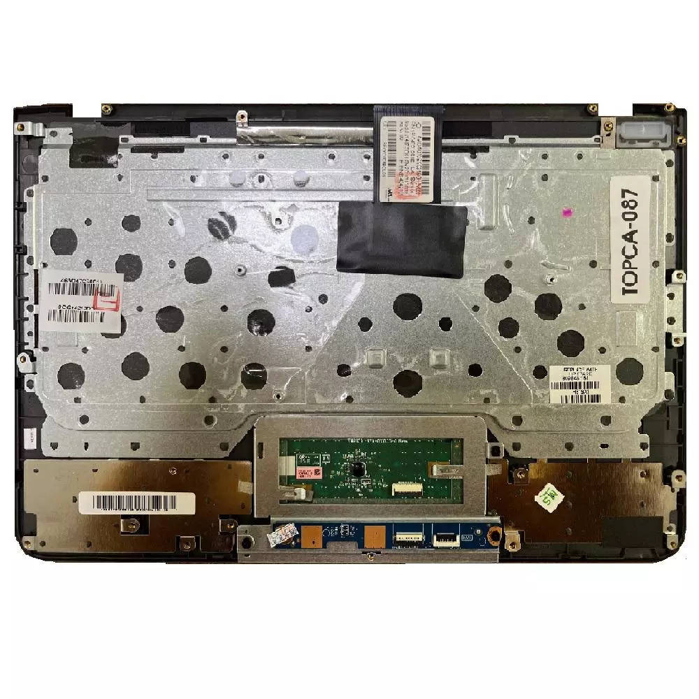 Top case + Teclado compatible para port&aacute;til HP 11 G1 / 11 G2 Gris oscuro
