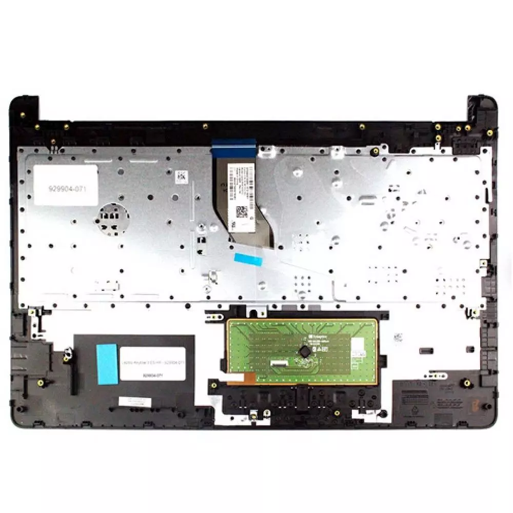 Top case + Teclado compatible para port&aacute;til HP 15-BS / 15-BW Plata/negro