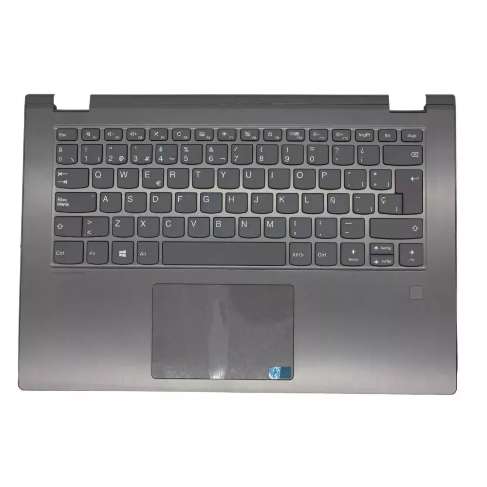 Top case + Teclado compatible para port&aacute;til LENOVO 530-14IKB Gris oscuro