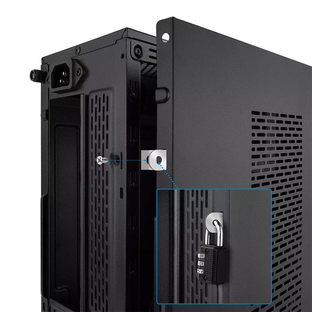 Caja Slim Micro ATX Tooq TQC-3005U3 / Fuente SFX 500w / USB 3.0 / Negra