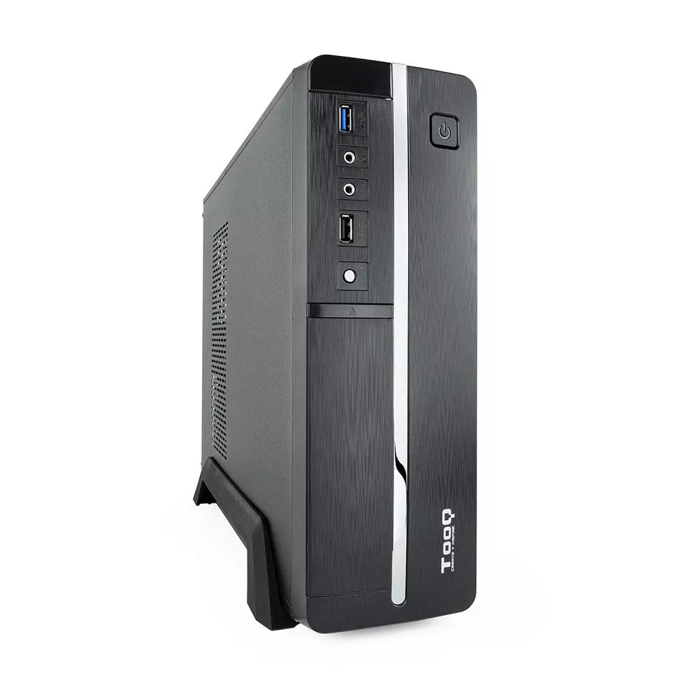Caja Slim Micro ATX Tooq TQC-3005U3 / Fuente SFX 500w / USB 3.0 / Negra