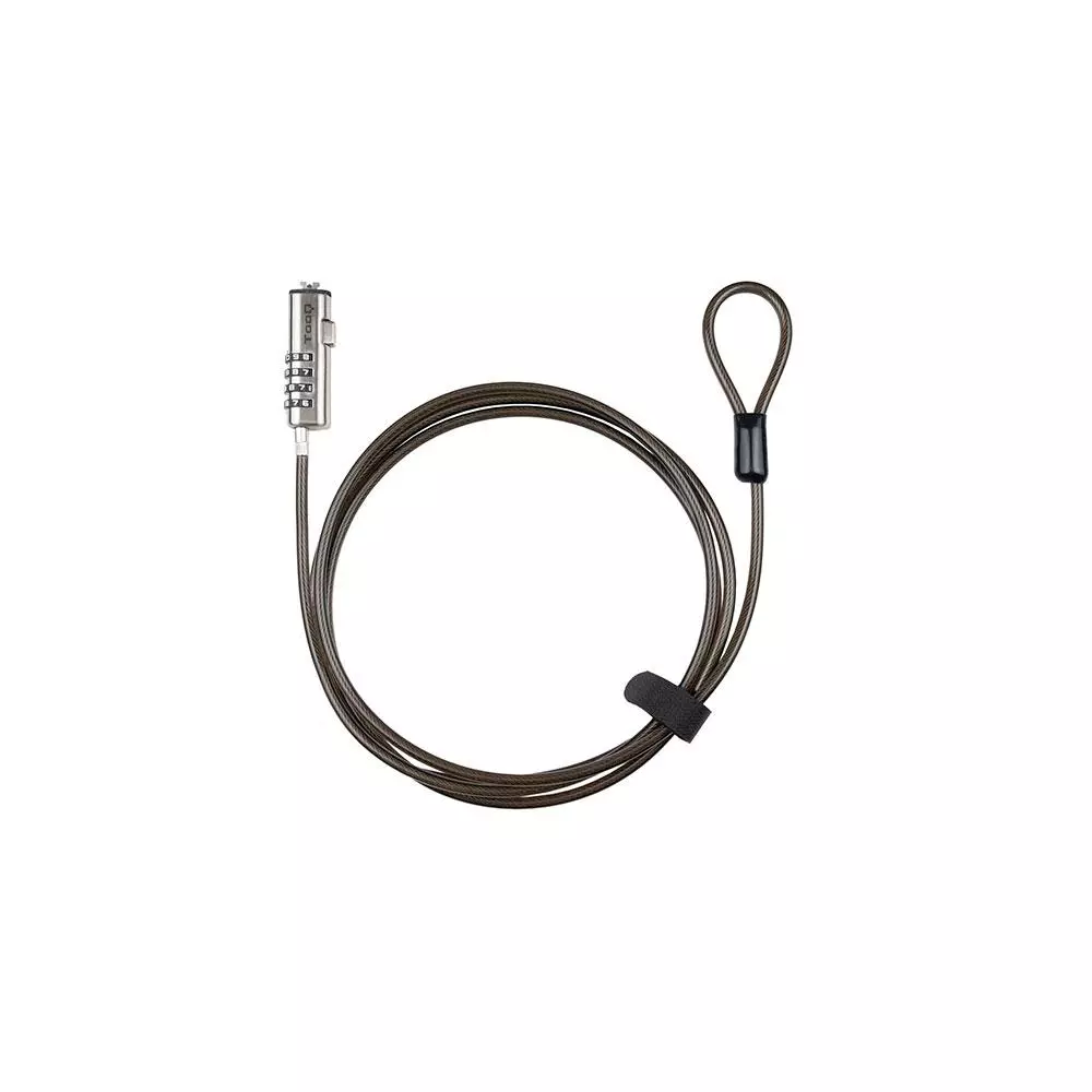 &divide; Cable de seguridad portatiles /monitores/televisores tooq tqclkc0035-g sistema nano con combinacion