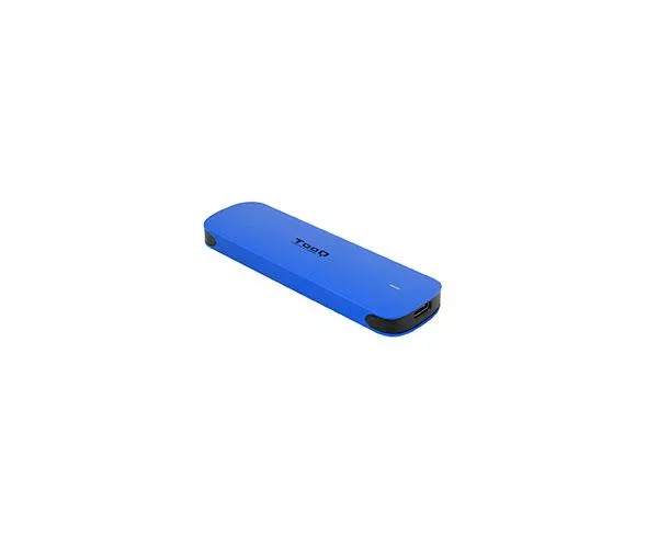 Caja externa SSD M.2 NVMe PCIe Type-C 3.1 Gen2 / Tooq / Aluminio / Azul / TQE-2201BL