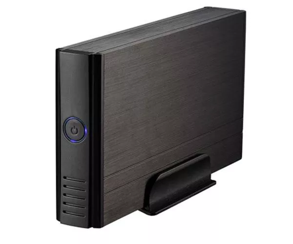 Caja externa aluminio 3.5 USB 2.0 / Ide- Sata Tooq negra  TQE-3520B