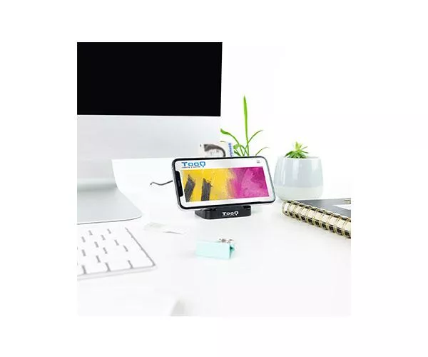 Lector Dni externo Tooq USB 2.0 Vertical / Dni 4.0 / Negro / TQR-220B