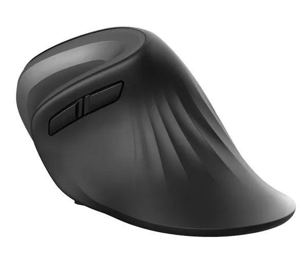 Raton Inalambrico Trust Verro Ergonomico / Angulo 60&ordm; / 1000-1600dpi / Negro