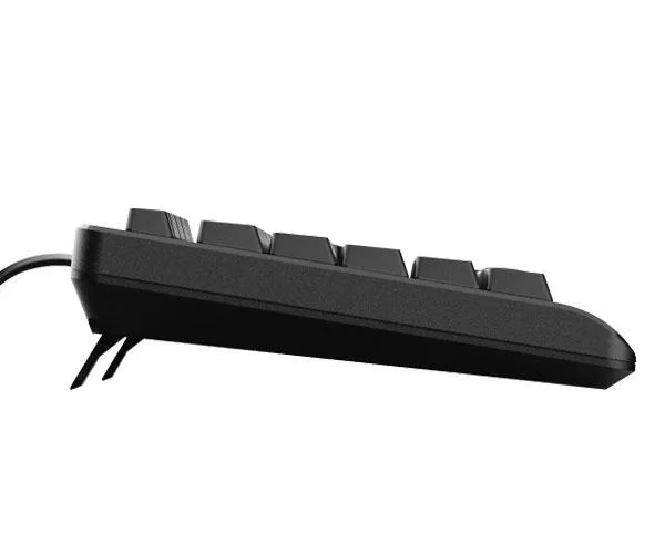 Teclado multimedia Usb Trust TK-150 / Tama&ntilde;o compacto / Teclado Silenciado / Resistente a derrames