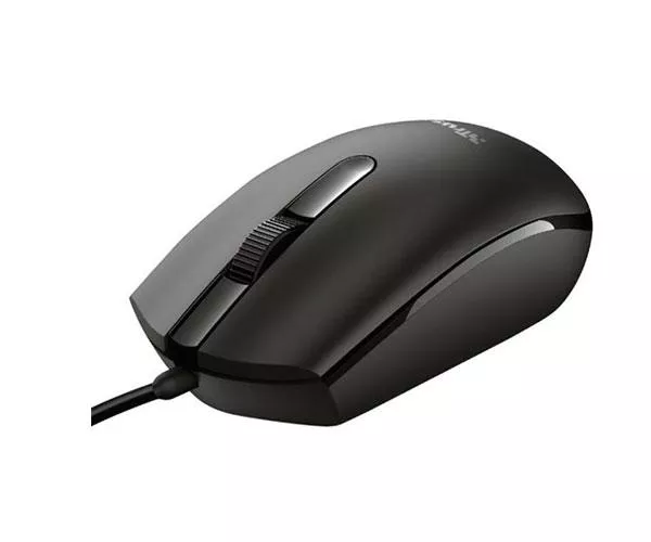 Raton Usb Trust TM-101 / 1200 Dpi / 3 botones / Rueda de desplazamiento / Negro / 25295