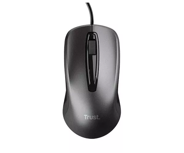 Raton Usb Trust Basics / 1200 Dpi / USB / 3 Botones / Negro  24657