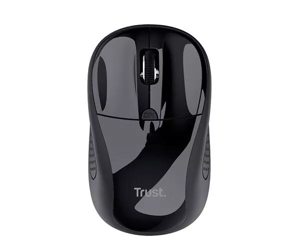 Raton Inalambrico Trust Basics / 1600 Dpi / 4 Botones / Ambidiestro / Negro / 24658
