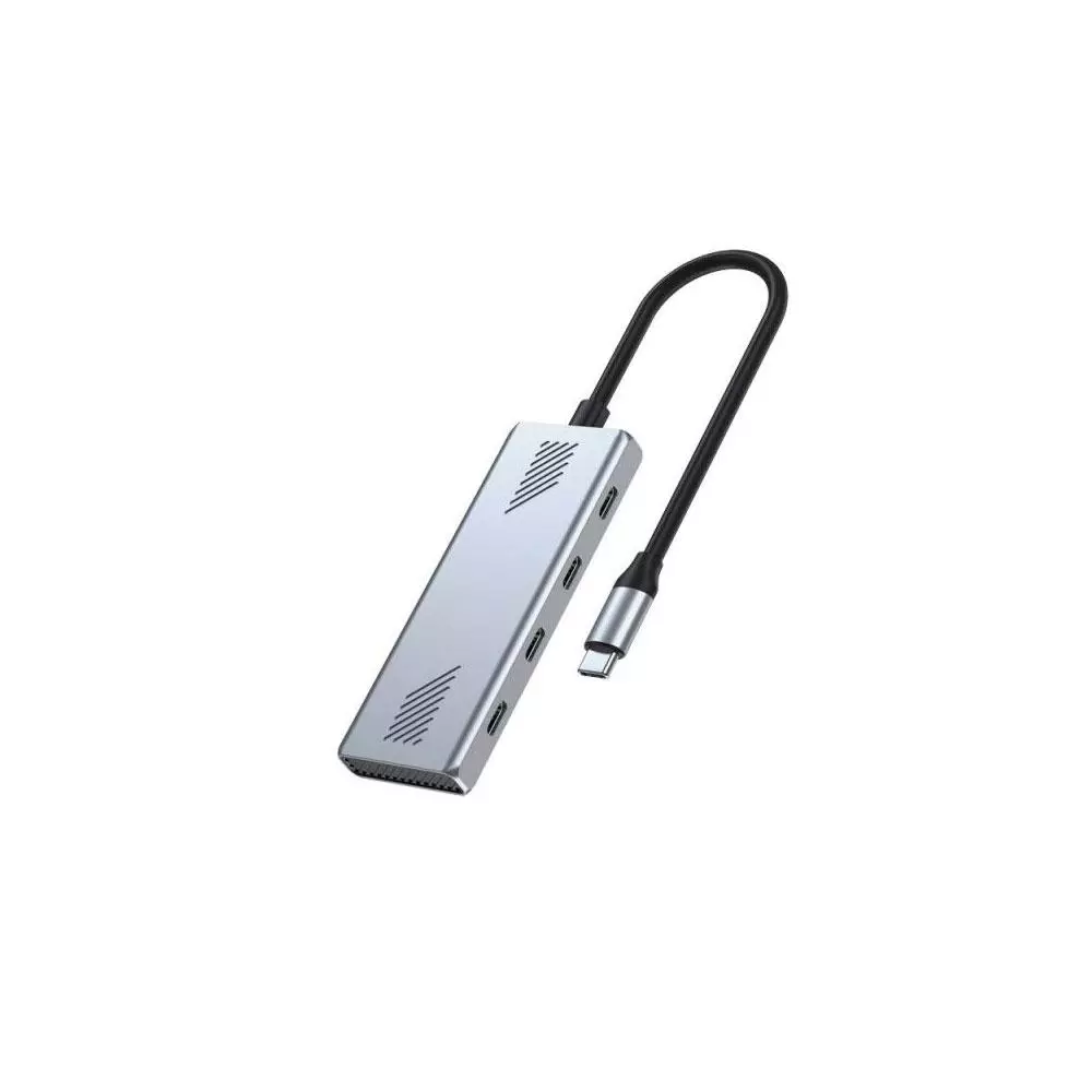 Hub 4 Puertos Usb 3.1 / Type-C / Gembird / Negro / UHB-CM-U310-C4-01