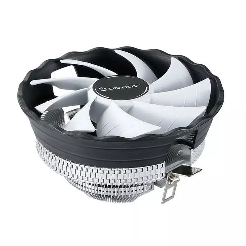 &divide; Ventilador para cpu unykach jotun df 120 120mm tdp 95w alt. 72mm low profile blanco