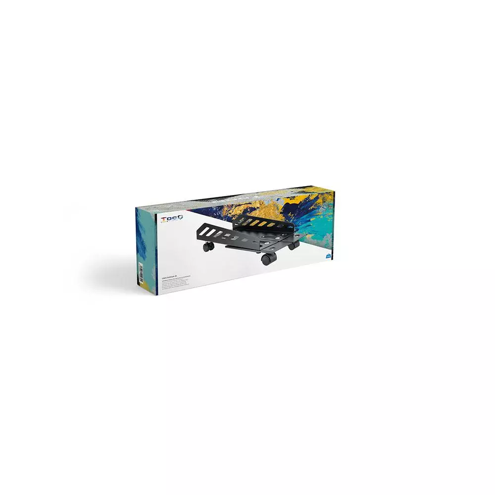 &divide; Soporte de suelo con ruedas tooq fs1150m-b pantallas de 37" - 70" max 70kg vesa max. 600x400 bandeja