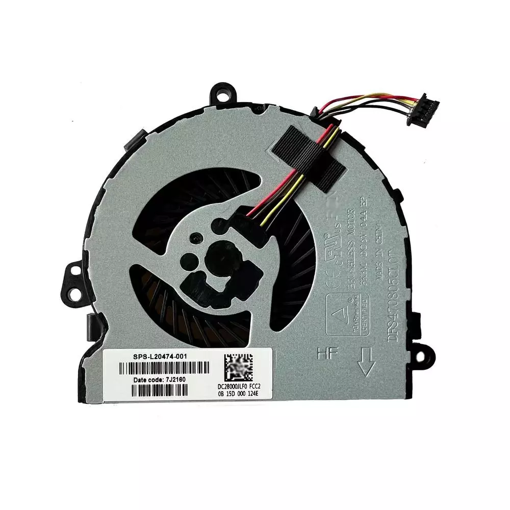Ventilador compatible para port&aacute;til HP Pavilion 15-db / 15-da /  250 G7 / 255 G7 / 256 G7 /  L20474-001