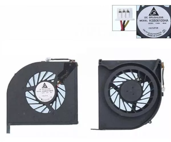 Ventilador compatible para port&aacute;til HP Pavilion Dv6-2000 / Dv6-2100 / 579158-001 / Version 2