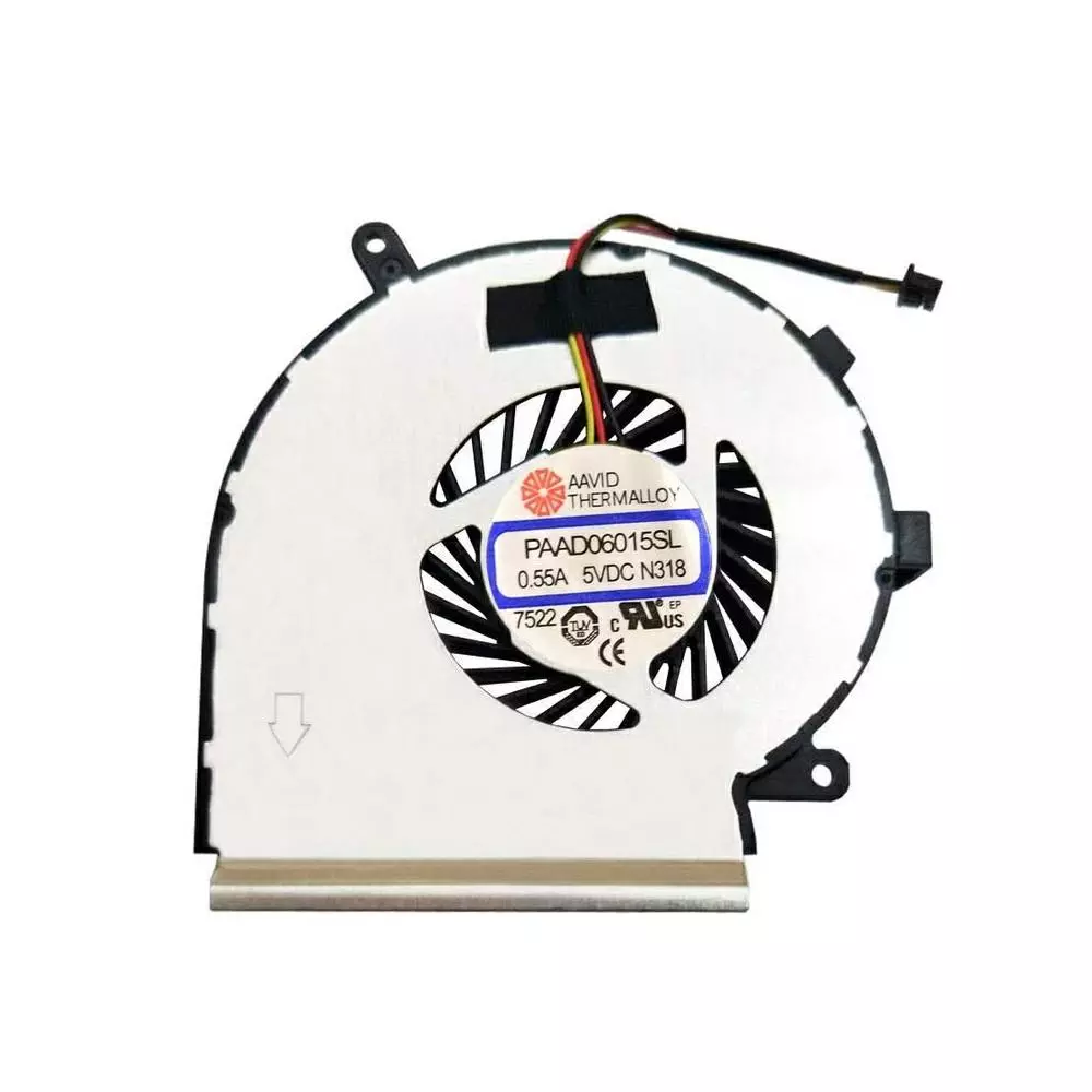 Ventilador para portatil MSI CPU GE62 / GE72 3 pines