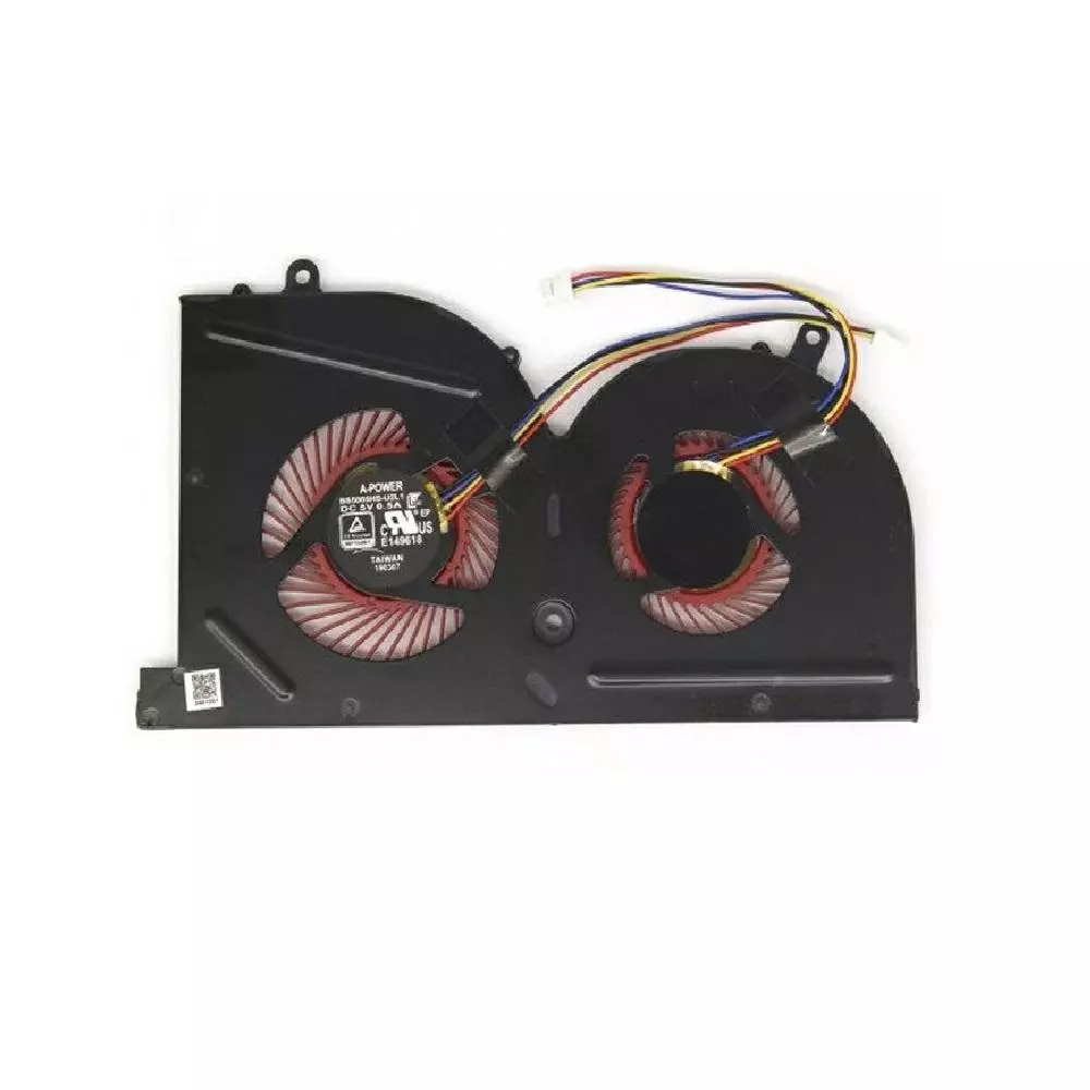 Ventilador para portatil MSI Gs63vr / Gs73vr / CPU + GPU / Bs5005hs-u2l1