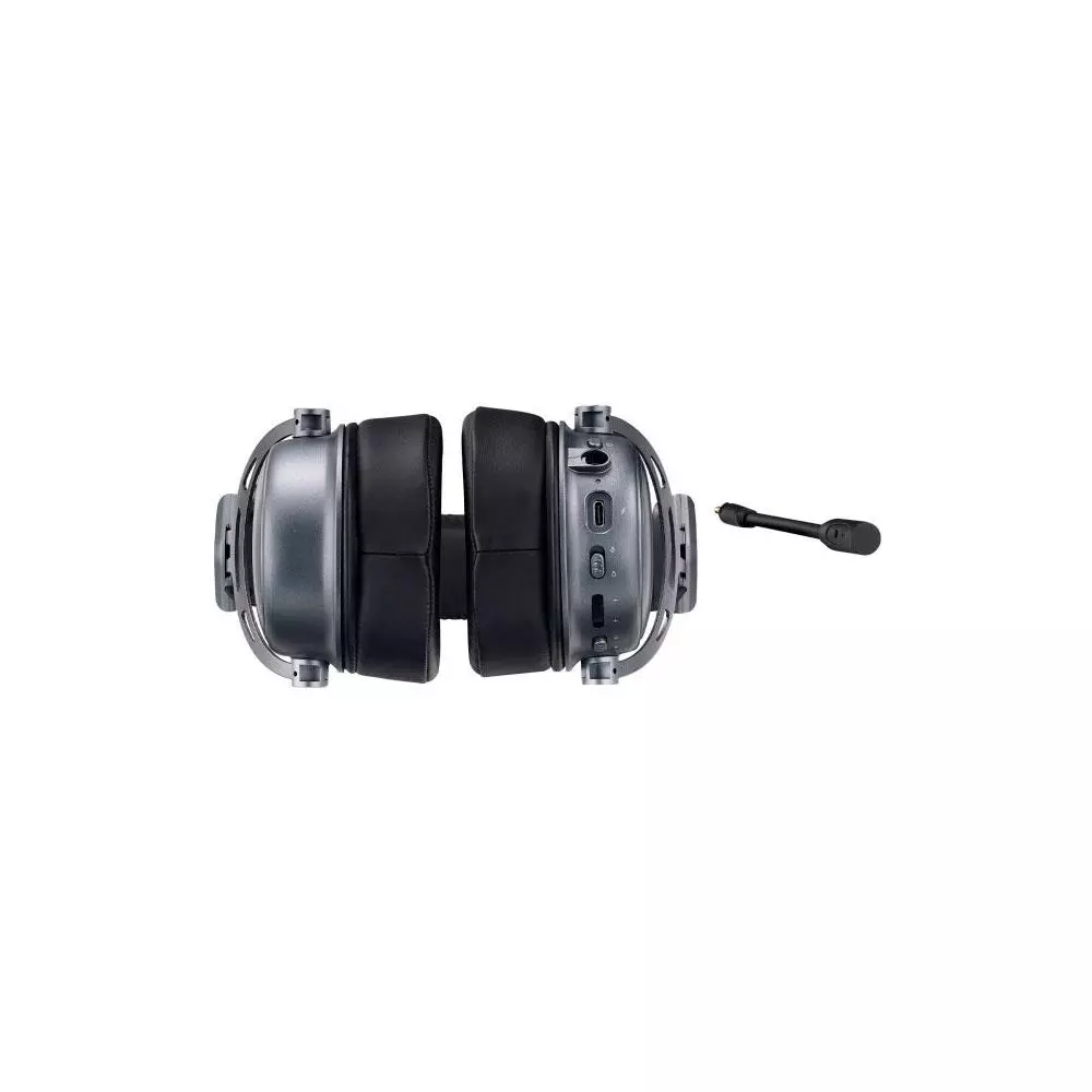 Auriculares inalambricos RAPOO VH800 Gaming / BT 5.2 / RF 2.4Ghz / RGB / Cancelacion de ruido / Negro
