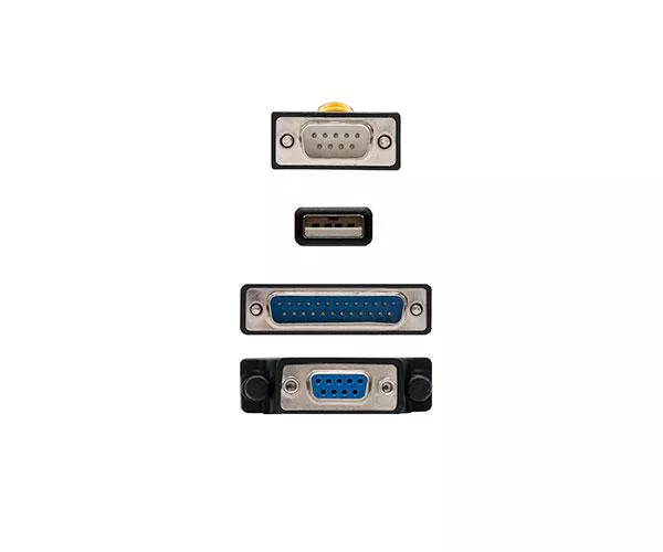 Cable USB a Serie Rs232 M/M+ Adaptador Paralelo Db9 a Db25 H/M / 1.8m / Nanocable 10.03.0002