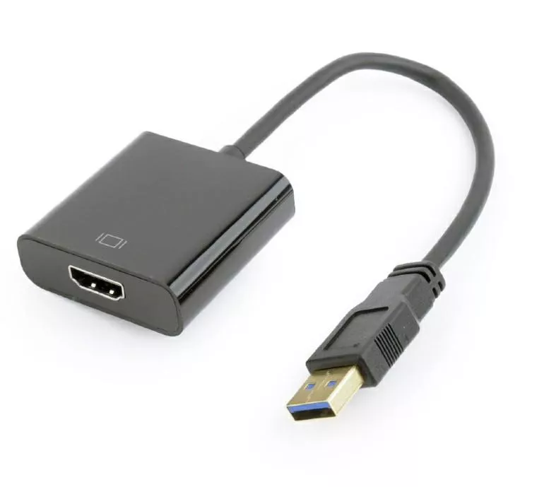 Adaptador Video Usb 3.0 a Hdmi Negro / A-USB3-HDMI-02