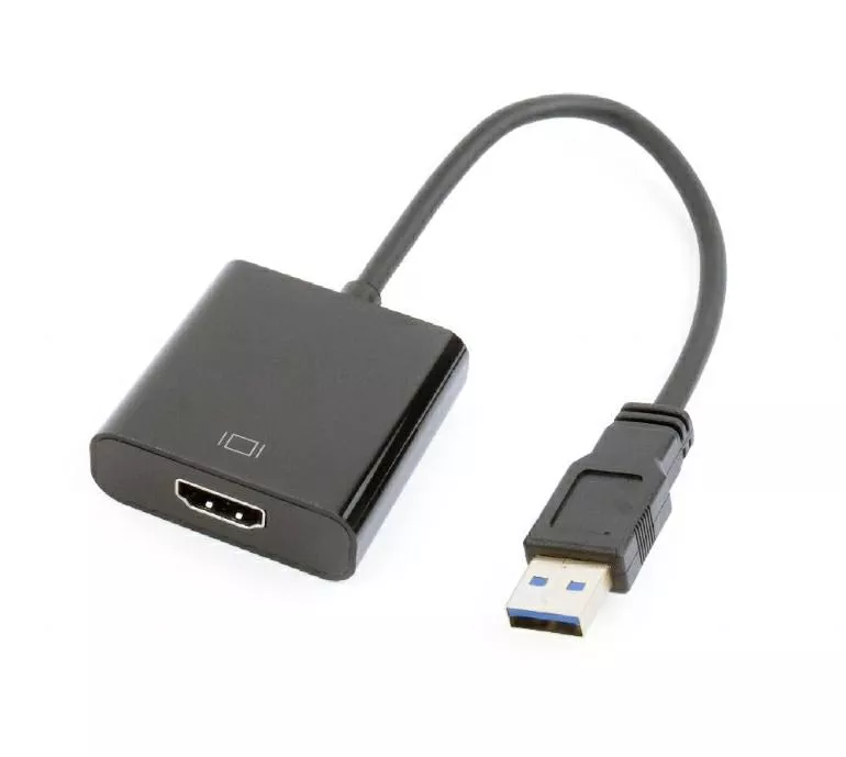 Adaptador Video Usb 3.0 a Hdmi Negro / A-USB3-HDMI-02