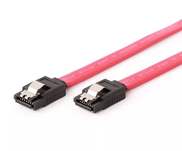Cable de datos interno Sata 3 / 1m / Clip de seguridad / Gembird Cc-satam-data-xl